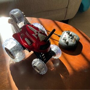 Remote Control Stunt Car - Red and Black